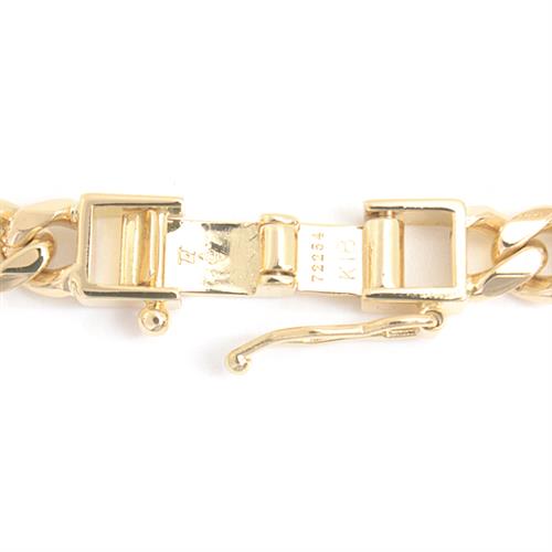 喜平 ネックレス K18 6面カット 50g 50cm 造幣局検定刻印入 メンズ レディース チェーン イエローゴールド YG 中古