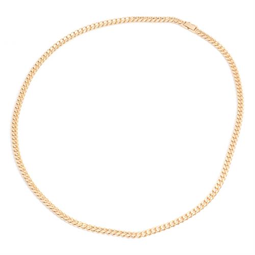 喜平 ネックレス K18 12面カット 65g 60cm メンズ レディース チェーン イエローゴールド YG 中古