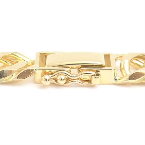 喜平 ネックレス K18 6面カット ダブル 100g 50cm 造幣局検定刻印入 メンズ レディース チェーン イエローゴールド YG 中古