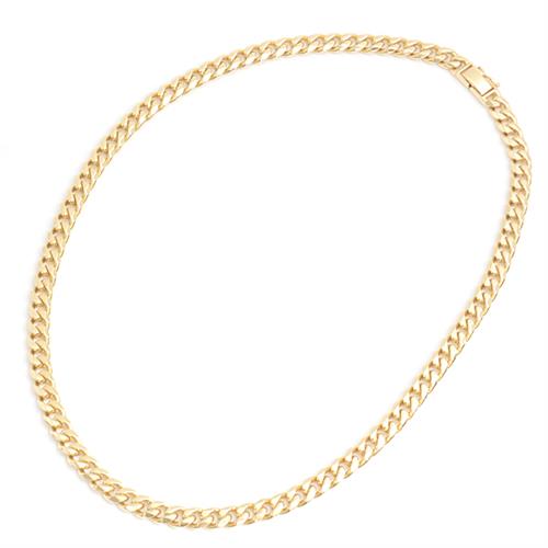 喜平 ネックレス K18 8面カット 100g 50cm 造幣局検定刻印入 メンズ レディース チェーン イエローゴールド YG 中古