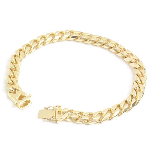 喜平 ブレスレット K18 8面カット 50g 20cm 造幣局検定刻印入 メンズ レディース チェーン イエローゴールド YG 中古