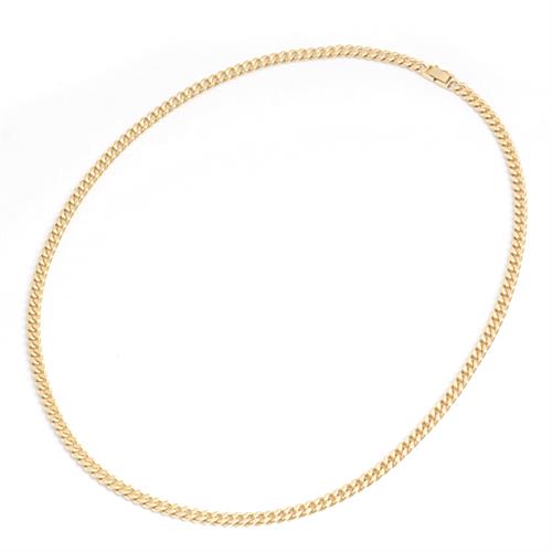 喜平 ネックレス K18 6面カット 60g 60cm メンズ レディース チェーン イエローゴールド YG 中古