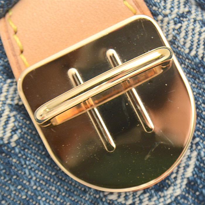 ルイヴィトン バッグ レディース トゥルース・スピーディGM ポーチ モノグラムデニム デニムブルー Louis Vuitton M95081 中古