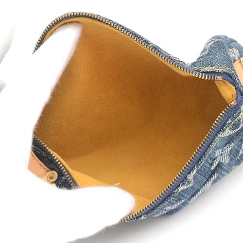 ルイヴィトン バッグ レディース トゥルース・スピーディGM ポーチ モノグラムデニム デニムブルー Louis Vuitton M95081 中古