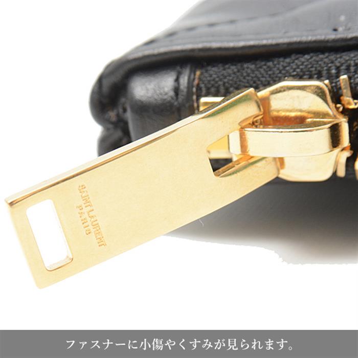 サンローラン バッグ メンズ クラッチバッグ ドキュメントケース ブラック SAINT LAURENT PARIS 440222 中古