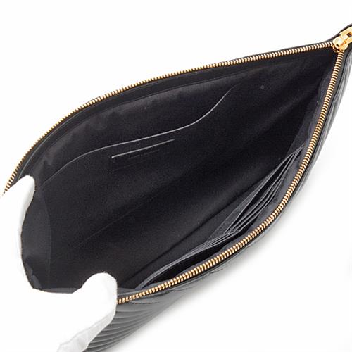 サンローラン バッグ メンズ クラッチバッグ ドキュメントケース ブラック SAINT LAURENT PARIS 440222 中古