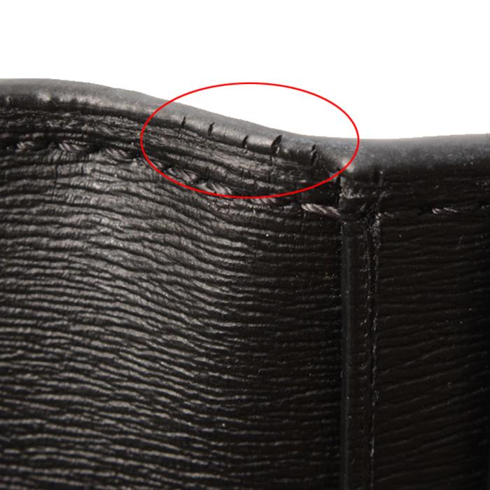 ベルルッティ 財布 メンズ ネオサンタル スクリットスワイプ 二つ折り長財布 レザー ブルー BERLUTI 中古