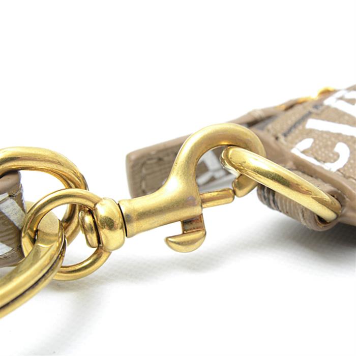 バレンシアガ カードケース レディース メンズ ネックストラップ パスケース レザー ベージュ BLENCIAGA 594548 未使用展示品