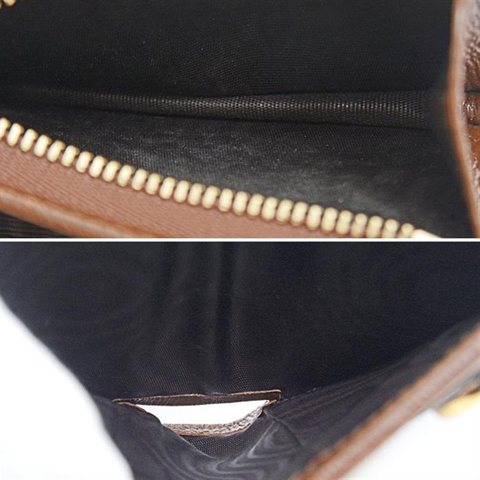 グッチ 財布 レディース ホースビット 1955 カードケース ウォレット GGスプリームキャンバス×レザー ベージュ GUCCI 621887 中古