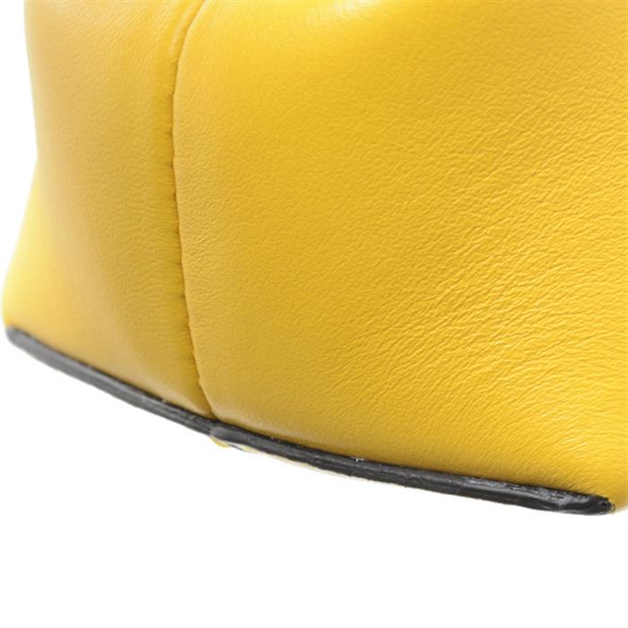 フェンディ バッグ レディース ファースト スモール ショルダーバッグ クラッチバッグ レザー イエロー FENDI 8BP129 未使用展示品