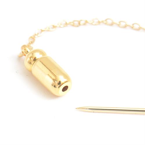 ミキモト ブローチ レディース 3Pパール ピン ベビーパール 4.4mm～4.6mm イエローゴールド MIKIMOTO K18 中古