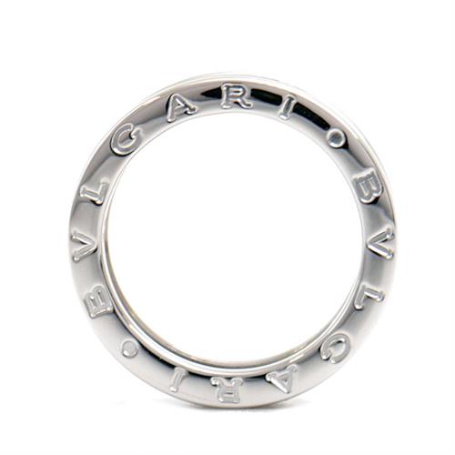 ブルガリ 指輪 レディース ビーゼロワン リング ホワイトゴールド 52サイズ 実寸11号程 BVLGARI 750WG B-ZERO1 中古