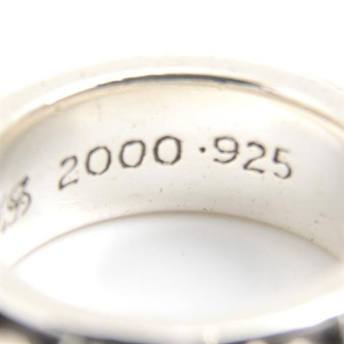 クロムハーツ 指輪 メンズ エタニティ バインバンド リング 9.5号 シルバー CHROME HEARTS SV925 中古