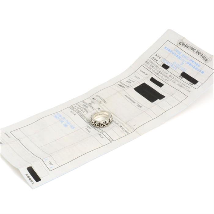 クロムハーツ 指輪 メンズ エタニティ バインバンド リング 9.5号 シルバー CHROME HEARTS SV925 中古