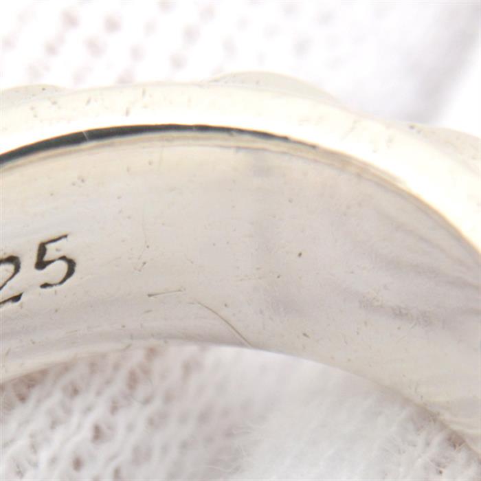 クロムハーツ 指輪 メンズ エタニティ バインバンド リング 9.5号 シルバー CHROME HEARTS SV925 中古