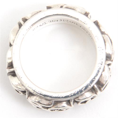 クロムハーツ 指輪 メンズ エタニティ バインバンド リング 9.5号 シルバー CHROME HEARTS SV925 中古