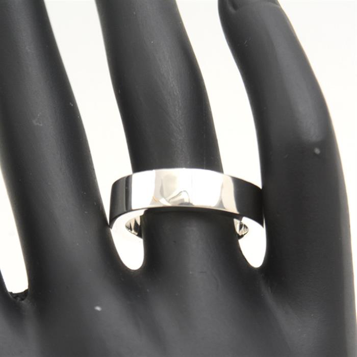 クロムハーツ 指輪 メンズ スペーサーリング 6mm幅 17号 シルバー CHROME HEARTS SV925 中古