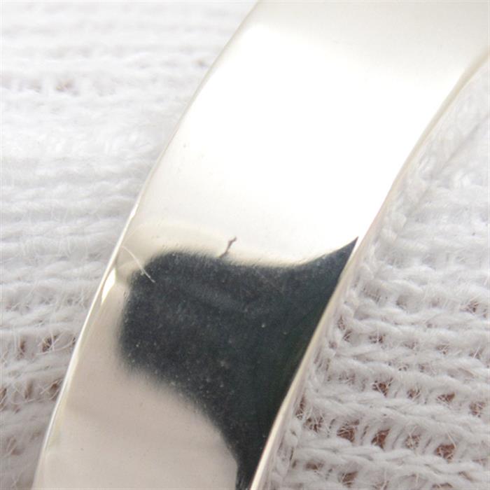 クロムハーツ 指輪 メンズ スペーサーリング 6mm幅 17号 シルバー CHROME HEARTS SV925 中古