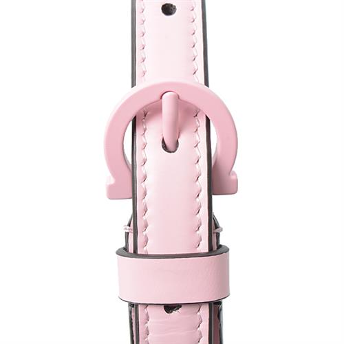 Salvatore Ferragamo フェラガモ ブラック ピンク ベルト 【公式通販】