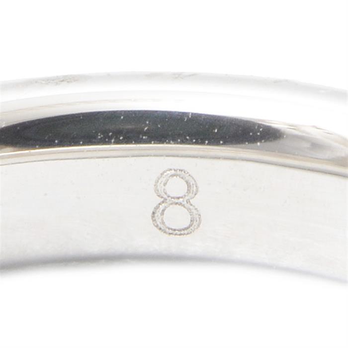 グッチ 指輪 レディース ディアマンティッシマ 8Pダイヤリング 実寸サイズ ホワイトゴールド GUCCI 750WG 中古