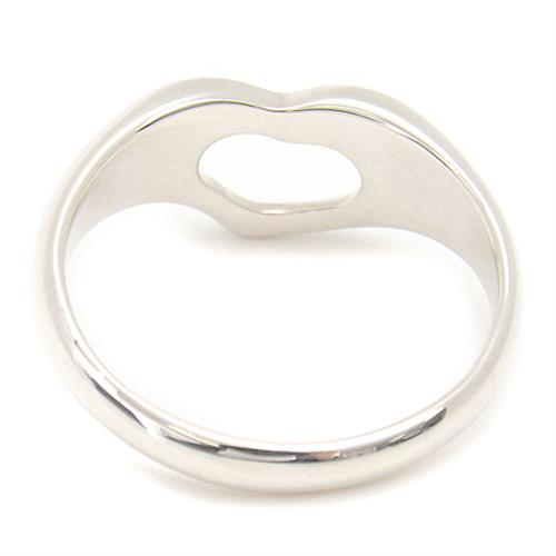 ティファニー 指輪 レディース オープンハートリング シルバー 実寸12号 TIFFANY SV925 中古