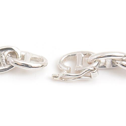 エルメス ネックレス レディース シェーヌダンクル TPM ネックレス 61コマ シルバー HERMES SV925 中古