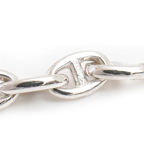 エルメス ネックレス レディース シェーヌダンクル TPM ネックレス 61コマ シルバー HERMES SV925 中古