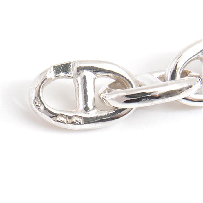 エルメス ネックレス レディース シェーヌダンクル TPM ネックレス 61コマ シルバー HERMES SV925 中古