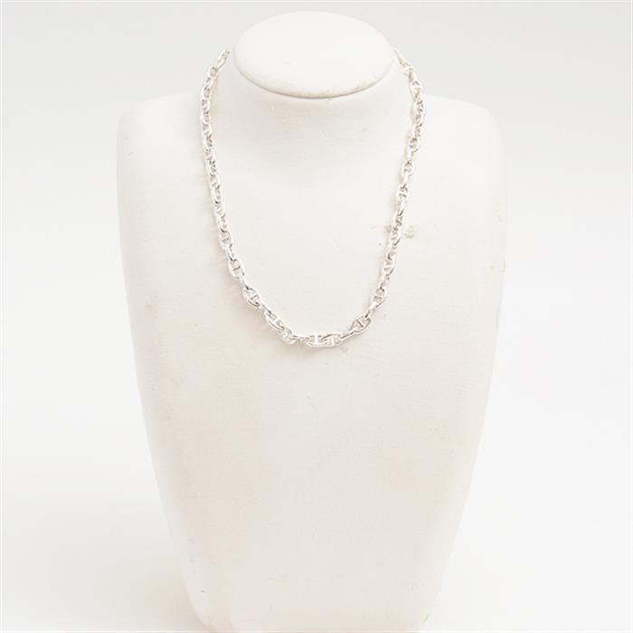 エルメス ネックレス レディース シェーヌダンクル TPM ネックレス 61コマ シルバー HERMES SV925 中古