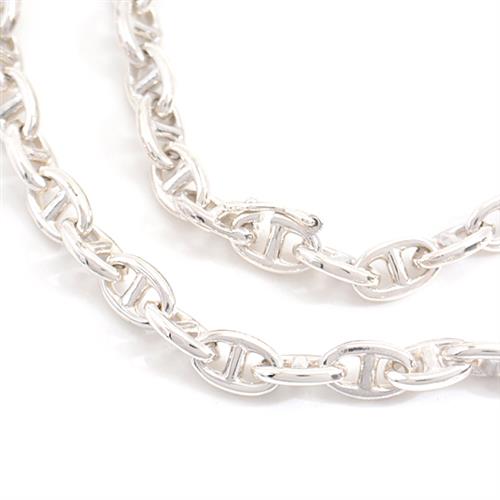 エルメス ネックレス レディース シェーヌダンクル TPM ネックレス 61コマ シルバー HERMES SV925 中古