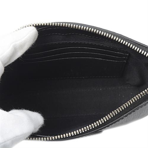 グッチ バッグ メンズ GGスプリーム インターロッキングG ショルダーバッグ ポシェット PVC ブラック GUCCI 723306 中古