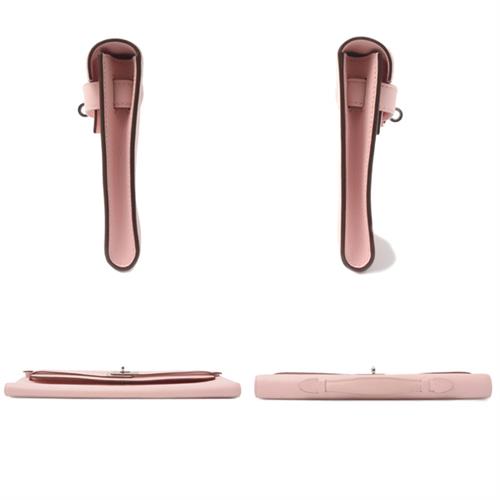 エルメス バッグ レディース ケリーカット クラッチバッグ ハンドバッグ ヴォースイフト ローズサクラ HERMES X刻印 中古