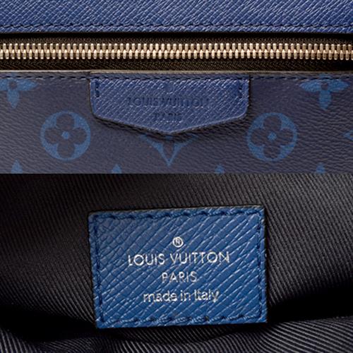 ルイヴィトン バッグ メンズ タイガラマ アウトドア・メッセンジャーPM　ショルダーバッグ コバルト ブルー Louis Vuitton M30242 中古