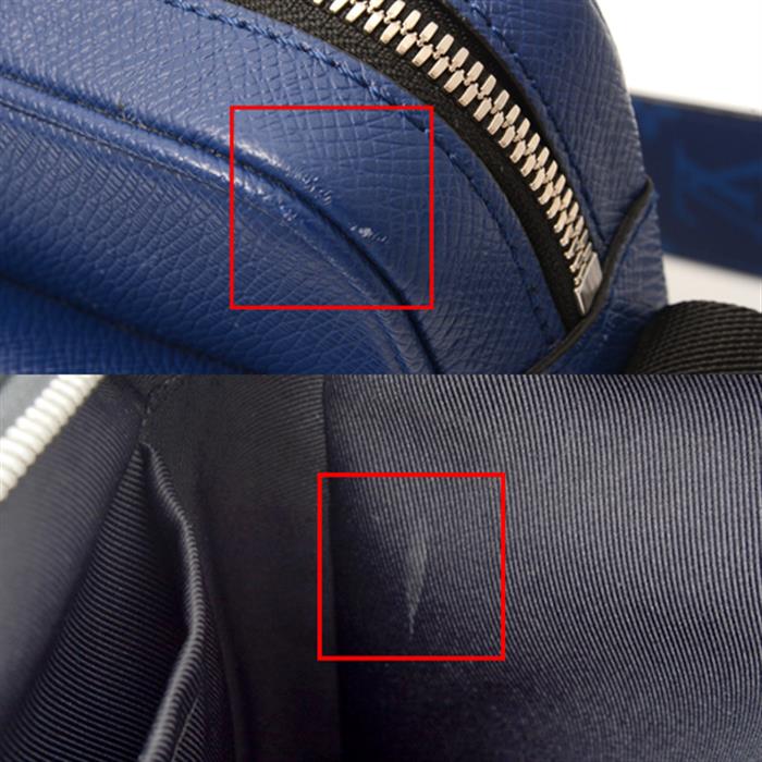 ルイヴィトン バッグ メンズ タイガラマ アウトドア・メッセンジャーPM　ショルダーバッグ コバルト ブルー Louis Vuitton M30242 中古