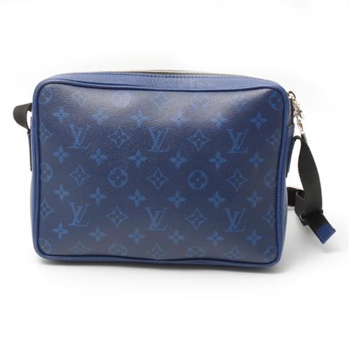 ルイヴィトン バッグ メンズ タイガラマ アウトドア・メッセンジャーPM　ショルダーバッグ コバルト ブルー Louis Vuitton M30242 中古