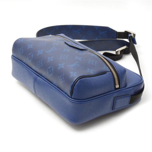 ルイヴィトン バッグ メンズ タイガラマ アウトドア・メッセンジャーPM　ショルダーバッグ コバルト ブルー Louis Vuitton M30242 中古