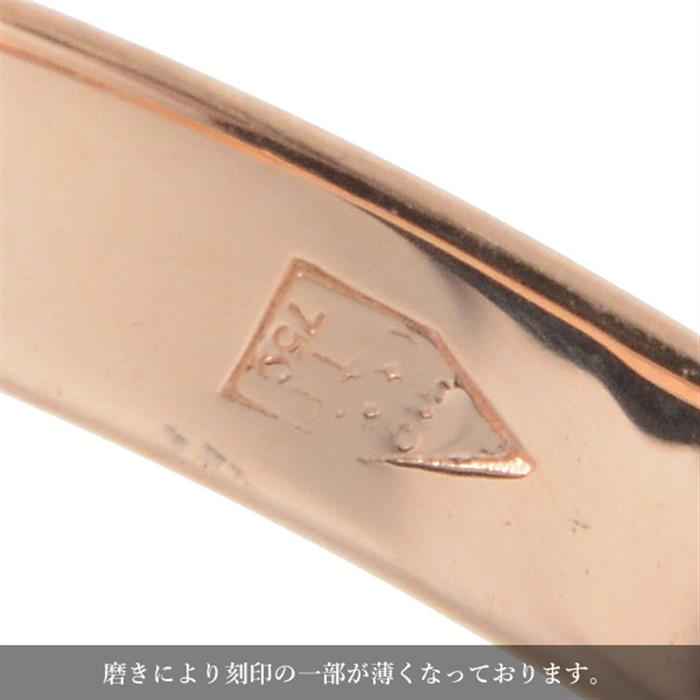 カルティエ 指輪 レディース トリニティ 5連リング 52サイズ 実寸12号 スリーカラーゴールド Cartier 750YG×WG×PG 中古