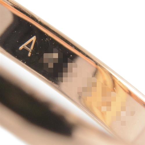 カルティエ 指輪 レディース トリニティ 5連リング 52サイズ 実寸12号 スリーカラーゴールド Cartier 750YG×WG×PG 中古