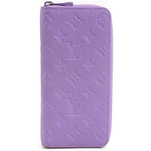 ルイヴィトン 財布 レディース ジッピーウォレット・ヴェルティカル 日本限定 長財布 VIOLET(ヴィオレ) Louis Vuitton M81636 中古