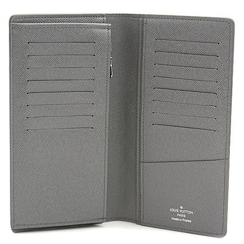 ルイヴィトン 財布 メンズ ダミエグラフィット ポルトフォイユブラザ グリ ブラック系 二つ折り長財布 Louis Vuitton N60305 中古