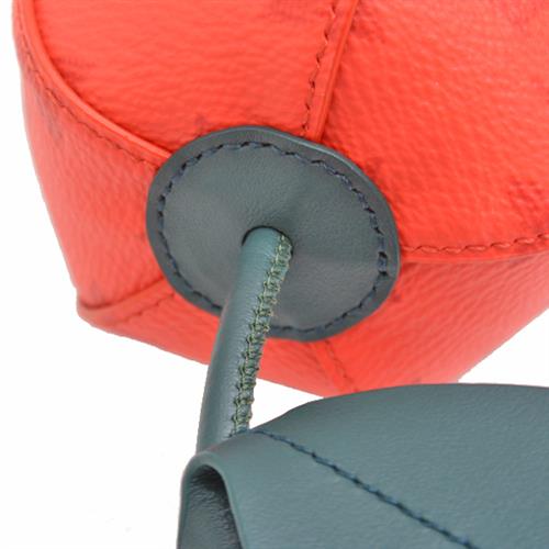 ルイヴィトン 小物 メンズ レディース バッグチャーム モノグラム フラワー キーチャーム カーフ レッド Louis Vuitton MP3388 中古