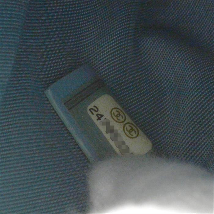 シャネル バッグ レディース クラッチバッグ セカンドバッグ ココマーク ブルー ラムスキン CHANEL 中古