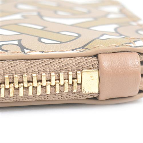 バーバリー バッグ メンズ TB モノグラム クラッチバッグ ベージュ BURBERRY 8014975 中古