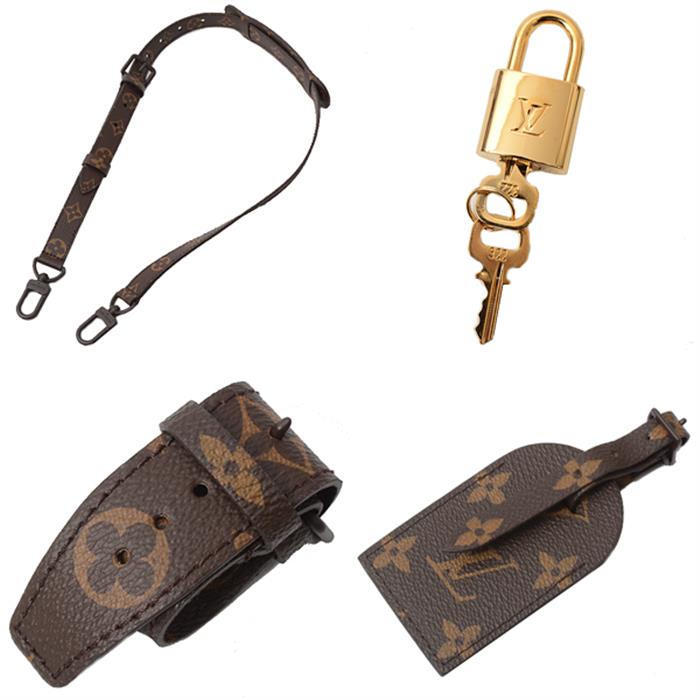 ルイヴィトン バッグ メンズ レディース キーポル バンドリエール 50 ボストンバッグ モノグラムチェス ブラウン Louis Vuitton M20864 中古