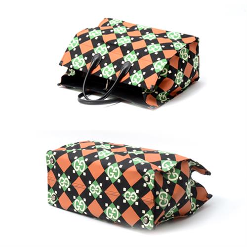 グッチ バッグ メンズ GG トートバッグ 2WAY ショルダーバッグ マルチカラー GUCCI 674302 P15514 中古