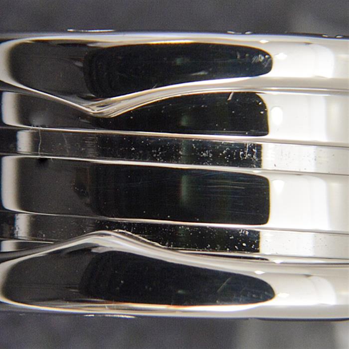 ブルガリ 指輪 メンズ ビー ゼロワン リング ホワイトゴールド 59号 実寸18号 BVLGARI B-ZERO1 750WG 中古