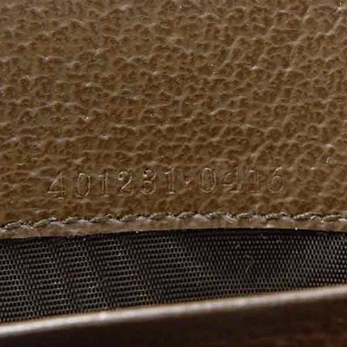 グッチ バッグ レディース チェーンウォレット ジャンボGG ディオニュソス キャンバス カーキ GUCCI 401231 中古