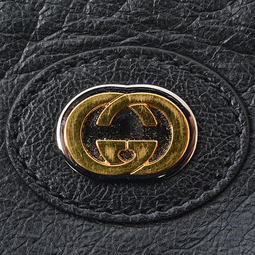 グッチ バッグ メンズ クラッチバッグ カーフ ブラック GUCCI 575829 中古