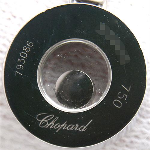 ショパール ネックレス レディース ハッピーダイヤモンド 1Pダイヤ ネックレス ホワイトゴールド Chopard 750WG 中古