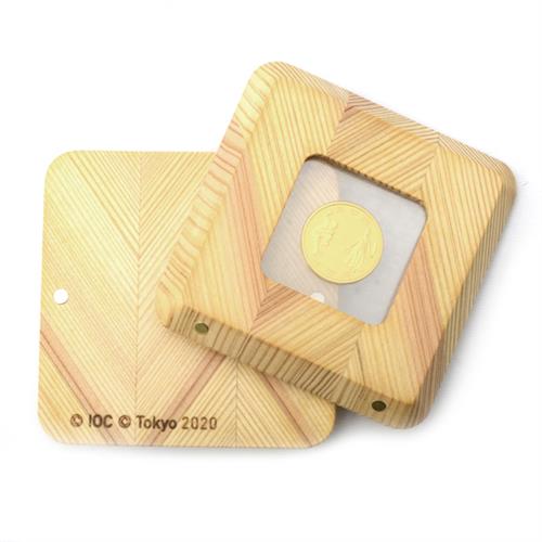 東京2020オリンピック競技大会記念 一万円金貨幣 プルーフ貨幣セット 第三次発行分 クリアケース未開封 K24 純金 中古